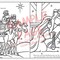 Edge Collections - 17" x 11" - Multicolor - Interactive Christmas Story Coloring Book - 1 Piece